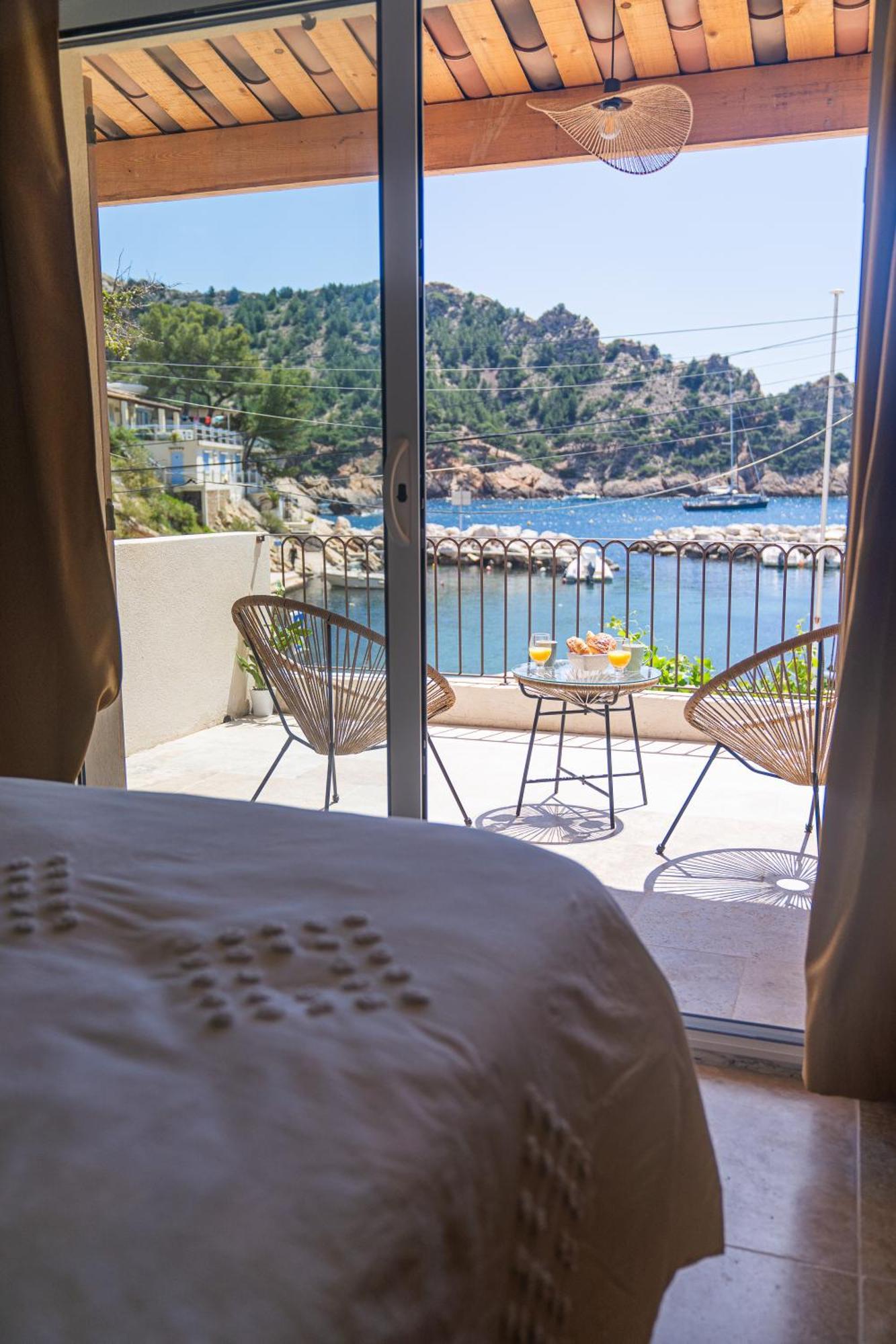 Villa Le Cabanon - Les Pieds Dans L'Eau - Calanques - Wifi à Ensues-la-Redonne Chambre photo