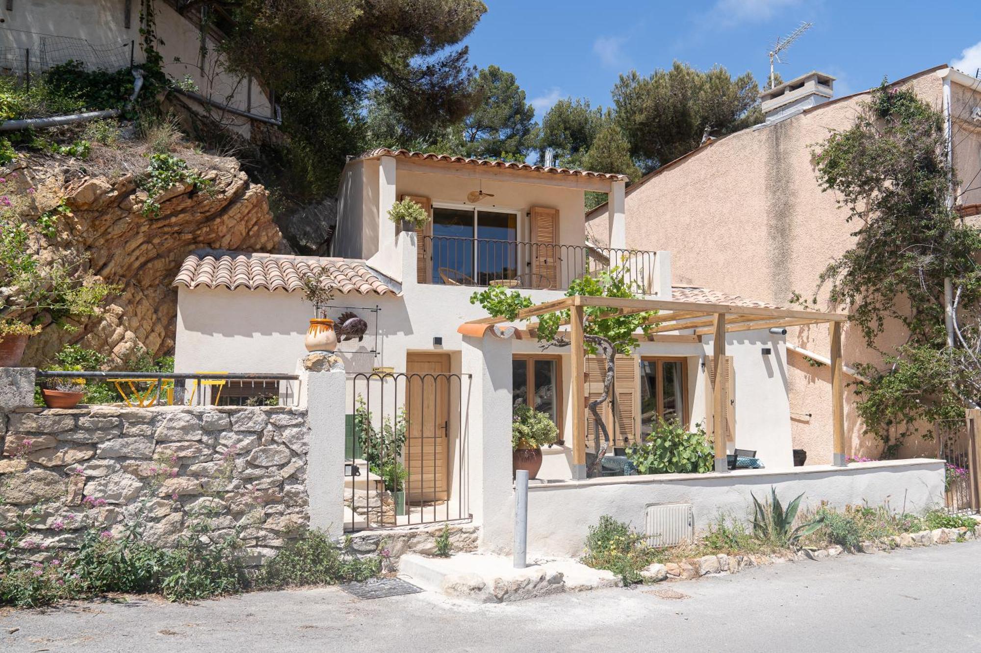 Villa Le Cabanon - Les Pieds Dans L'Eau - Calanques - Wifi à Ensues-la-Redonne Chambre photo